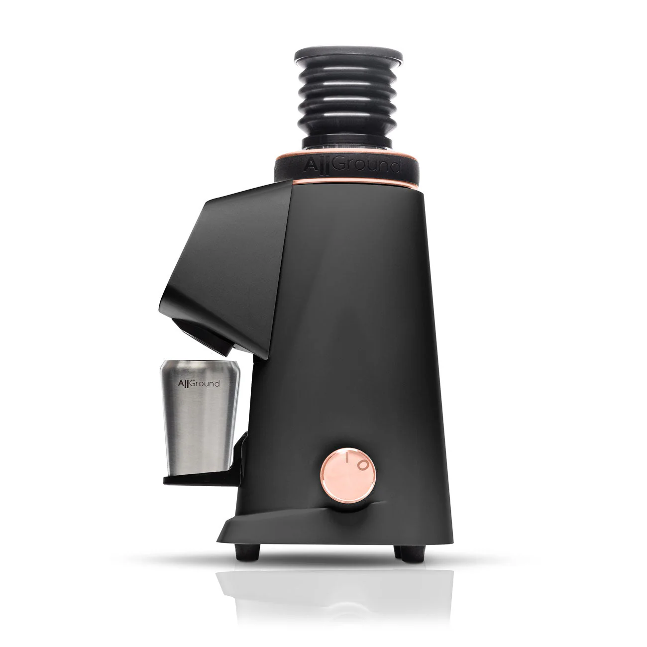 Fiorenzato AllGround ProBrew Filter Coffee Grinder - Black w/ Rose Gold - Image 3