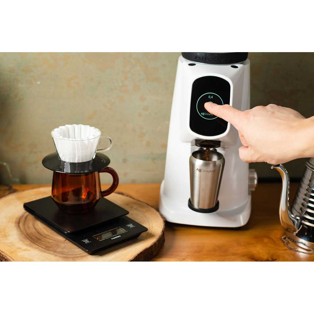 Fiorenzato AllGround ProBrew Filter Coffee Grinder - Pastel Blue - Image 13
