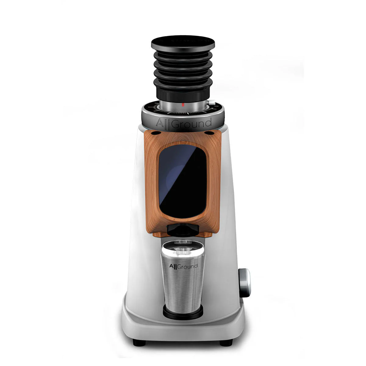 Fiorenzato AllGround ProBrew Filter Coffee Grinder - White w/ Wood