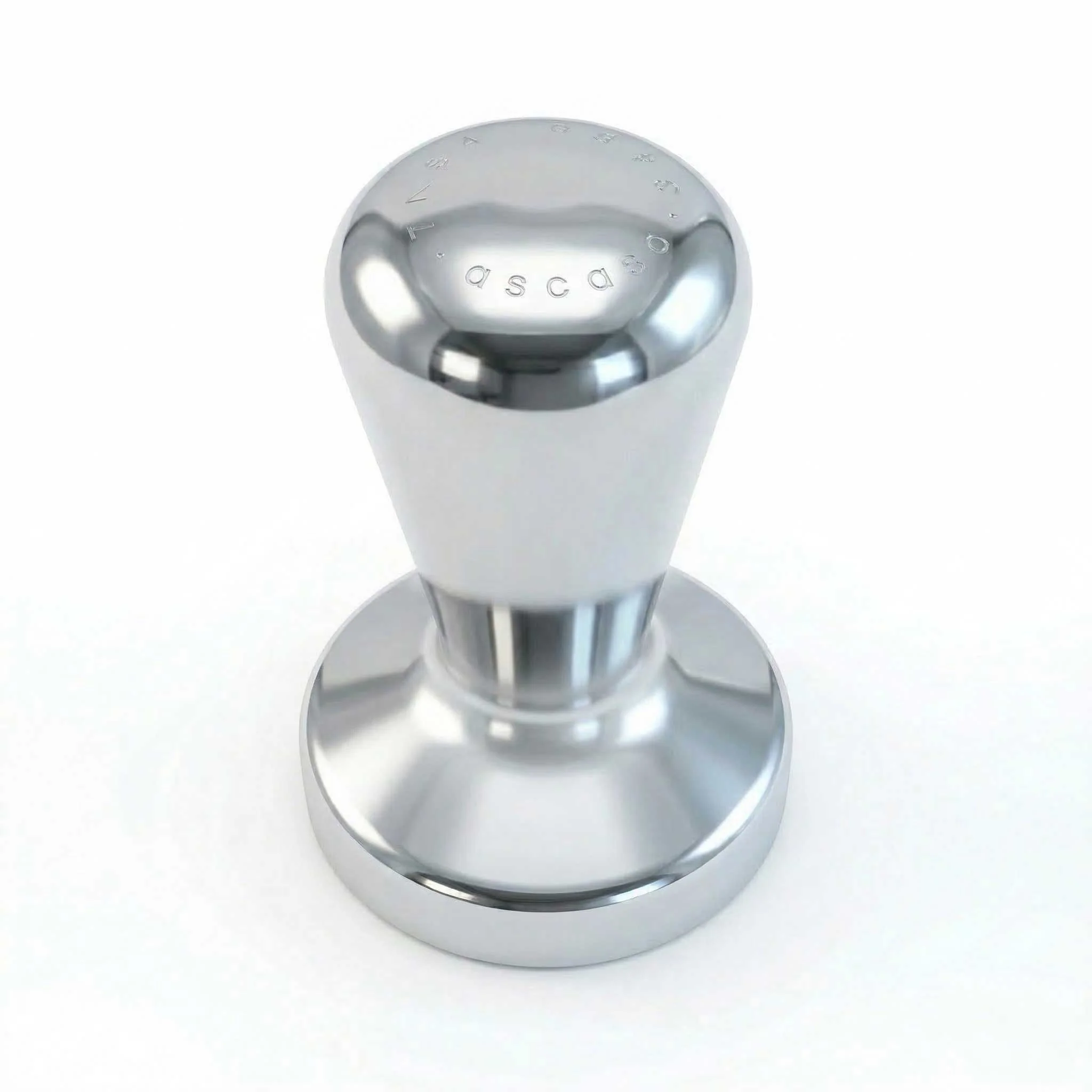 Ascaso Stainless Steel Espresso Tamper - 58mm, Flat - Image 2