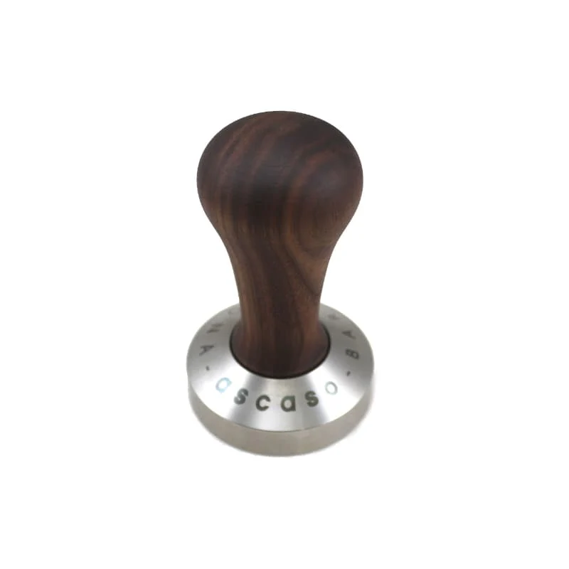 Ascaso Walnut Espresso Tamper - 58mm, Flat