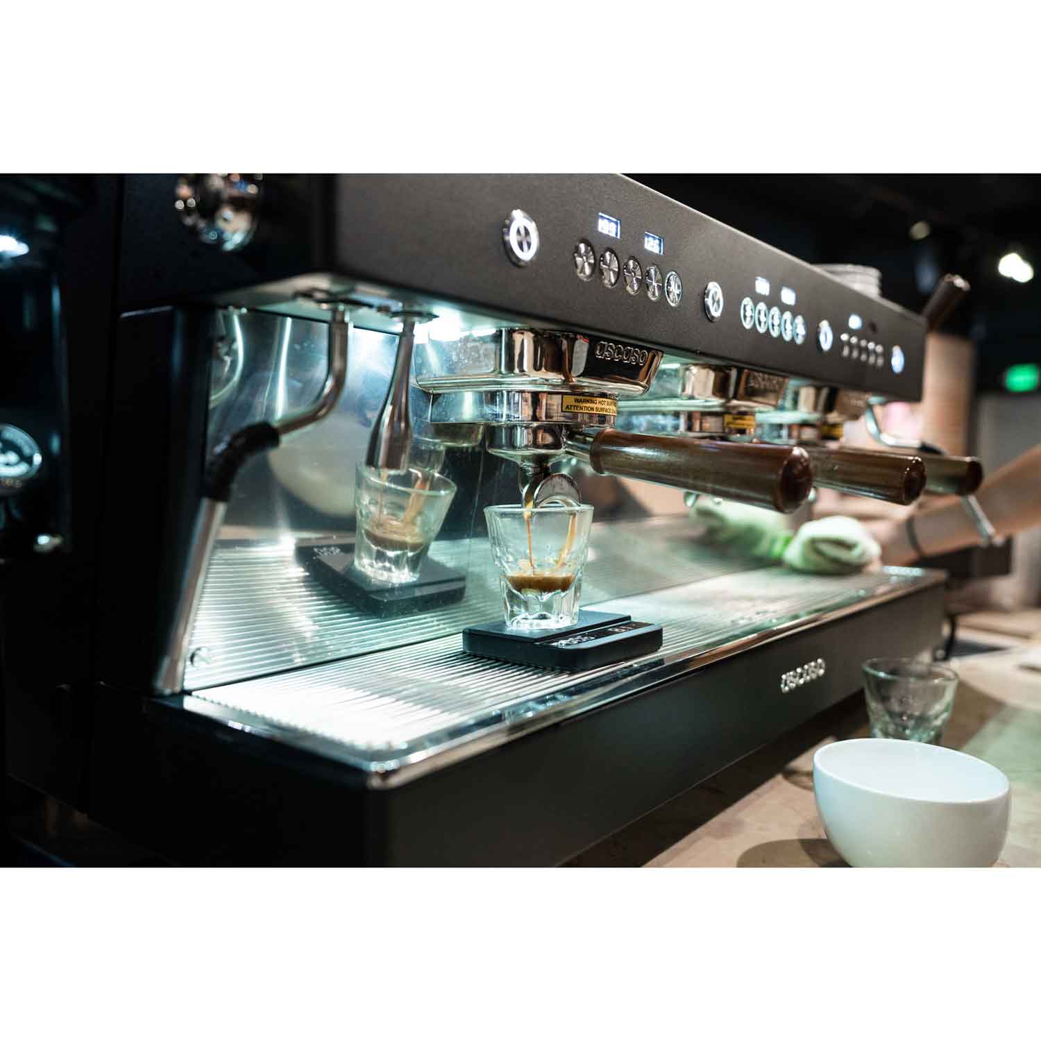 Barista T Plus, Automatic 2 Group Espresso Machine, with Thermodynamic Technology (Black) - Image 8