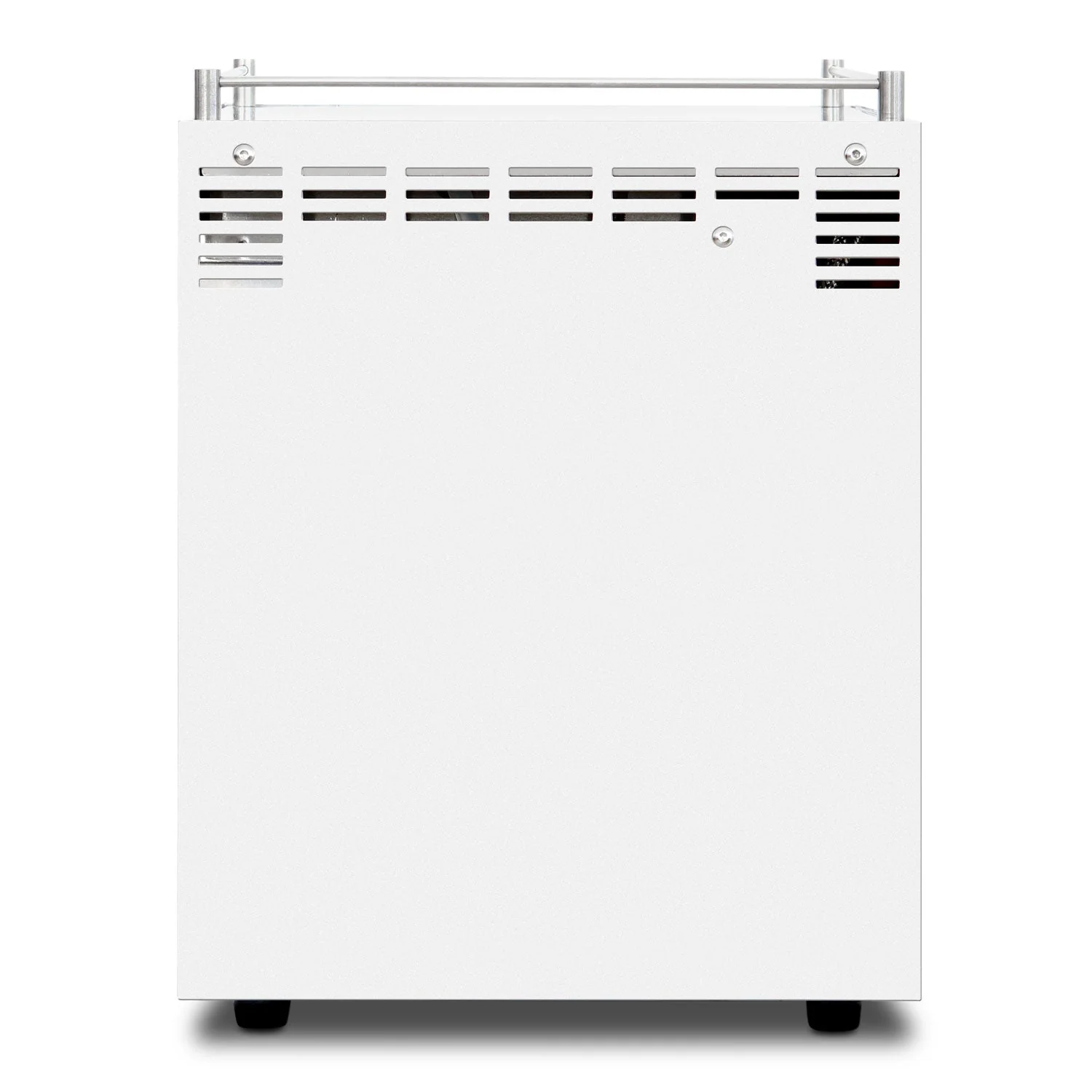 Refurbished Steel DUO PID, Programmable Espresso Machine w/ Volumetric Controls, Dual Thermoblock, 120V (White) - Image 7