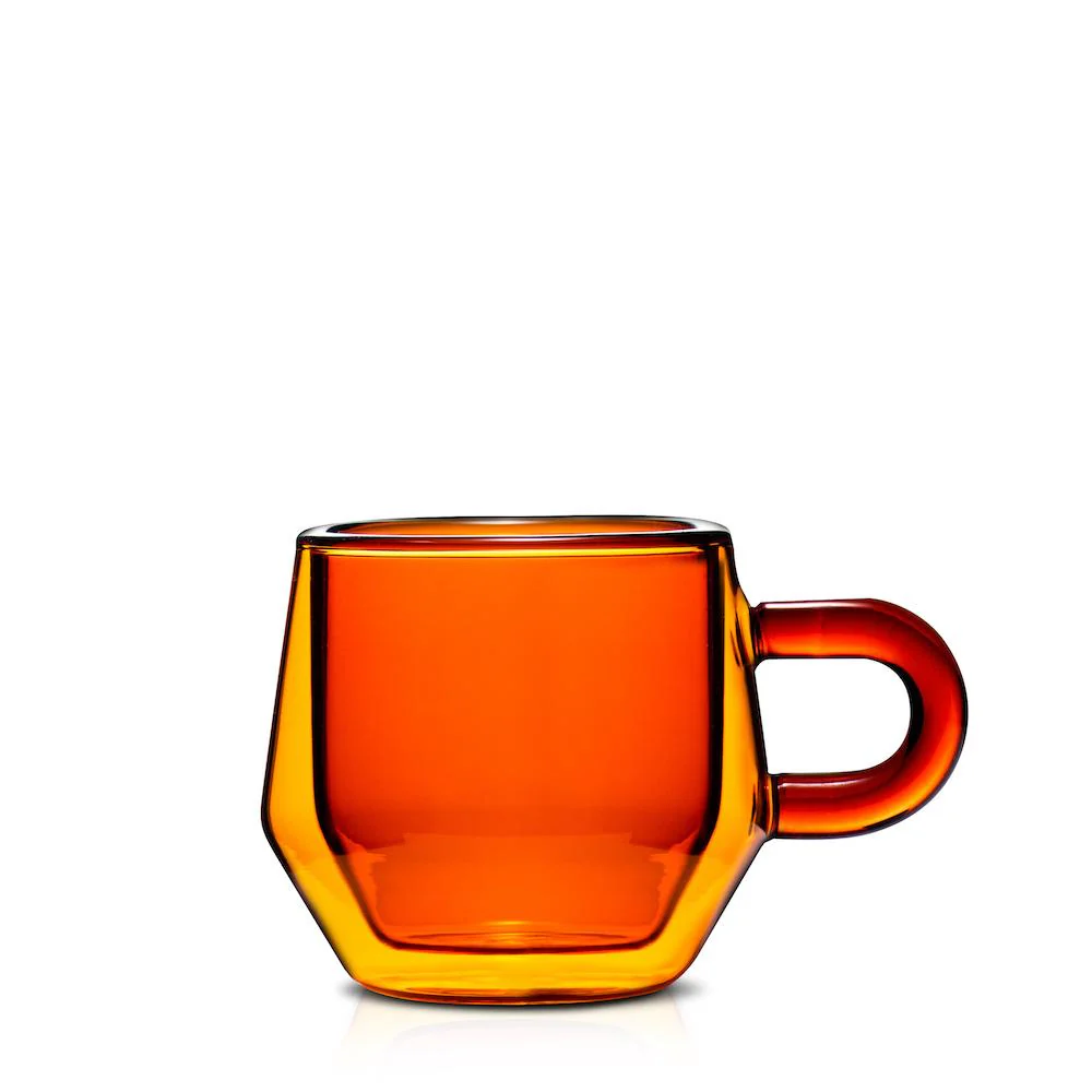 Double Wall Glass Espresso Cups, Set of 2 - Image 6