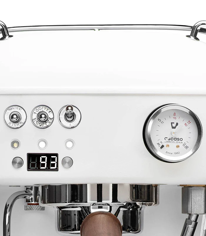 Dream PID, Programmable Home Espresso Machine w/ Volumetric Controls, 120V (Cloud White) - Image 7