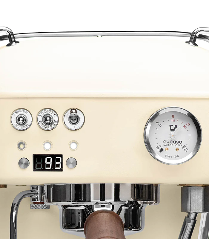 Dream PID, Programmable Home Espresso Machine w/ Volumetric Controls, 120V (Sweet Cream) - Image 6