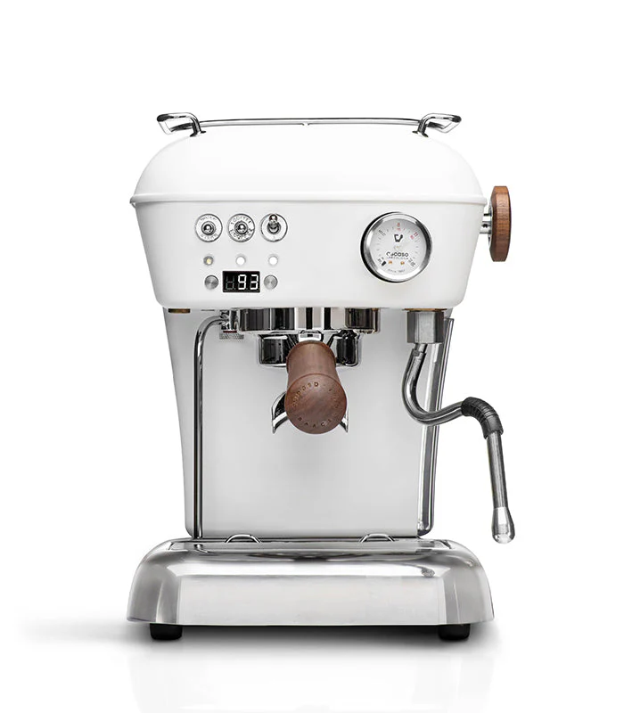 Refurbished Dream PID, Programmable Home Espresso Machine w/ Volumetric Controls, 120V (Cloud White)
