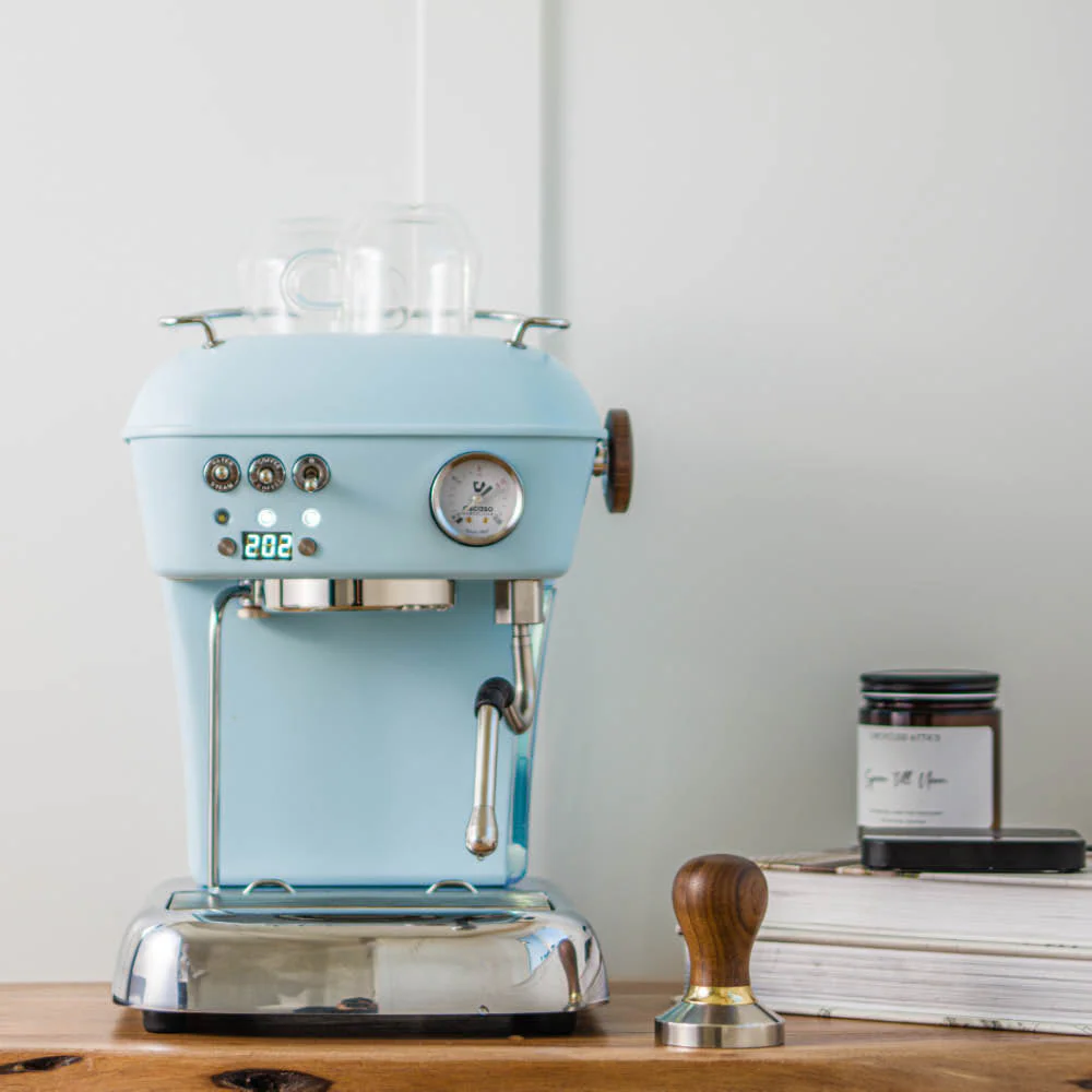 Refurbished Dream PID, Programmable Home Espresso Machine w/ Volumetric Controls, 120V (Kid Blue) - Image 10