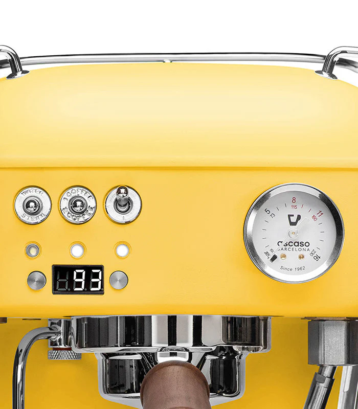 Refurbished Dream PID, Programmable Home Espresso Machine w/ Volumetric Controls, 120V (Sun Yellow) - Image 5