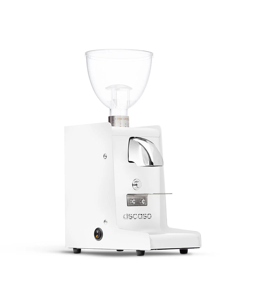 Refurbished i-STEEL Flat Burr Coffee Grinder, 54MM (White) - Image 2