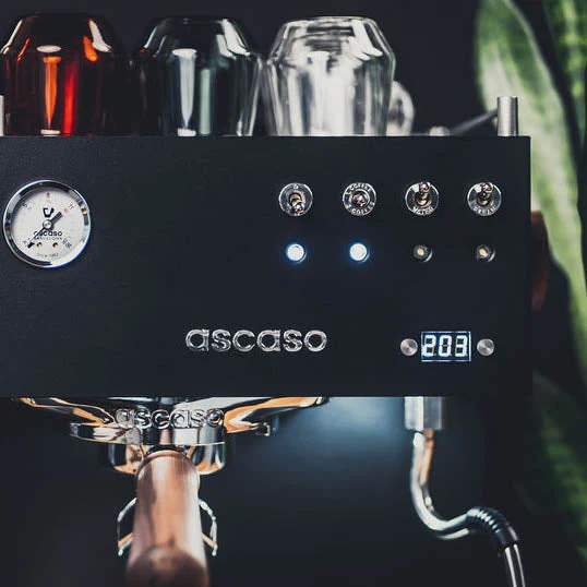 Refurbished Steel UNO PID, Programmable Espresso Machine w/ Volumetric Controls, Single Thermoblock, 120V (Black) - Image 3