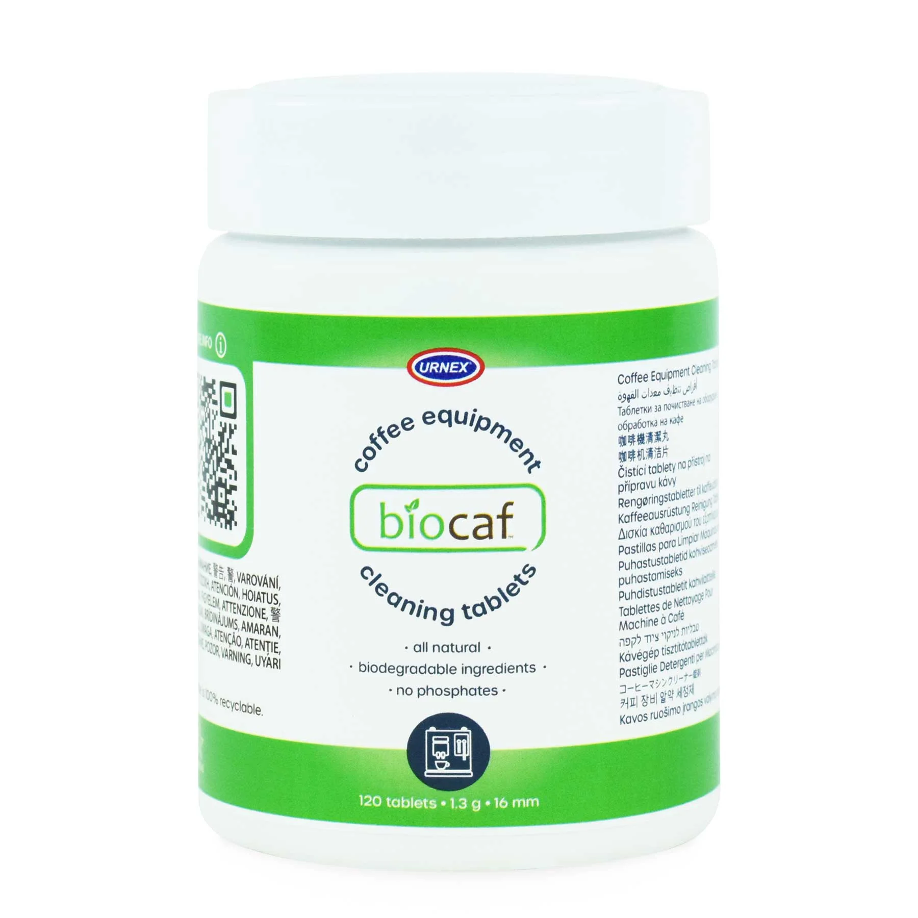 Biocaf Coffee Equipment Cleaning Tablets (120 ct)