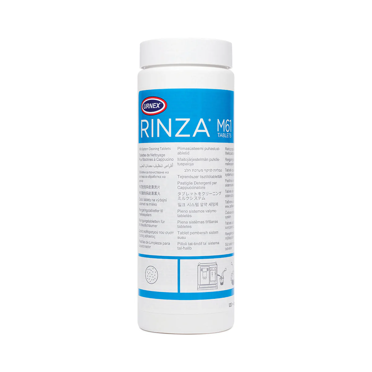Urnex Rinza M61 Milk System Cleaning Tablets