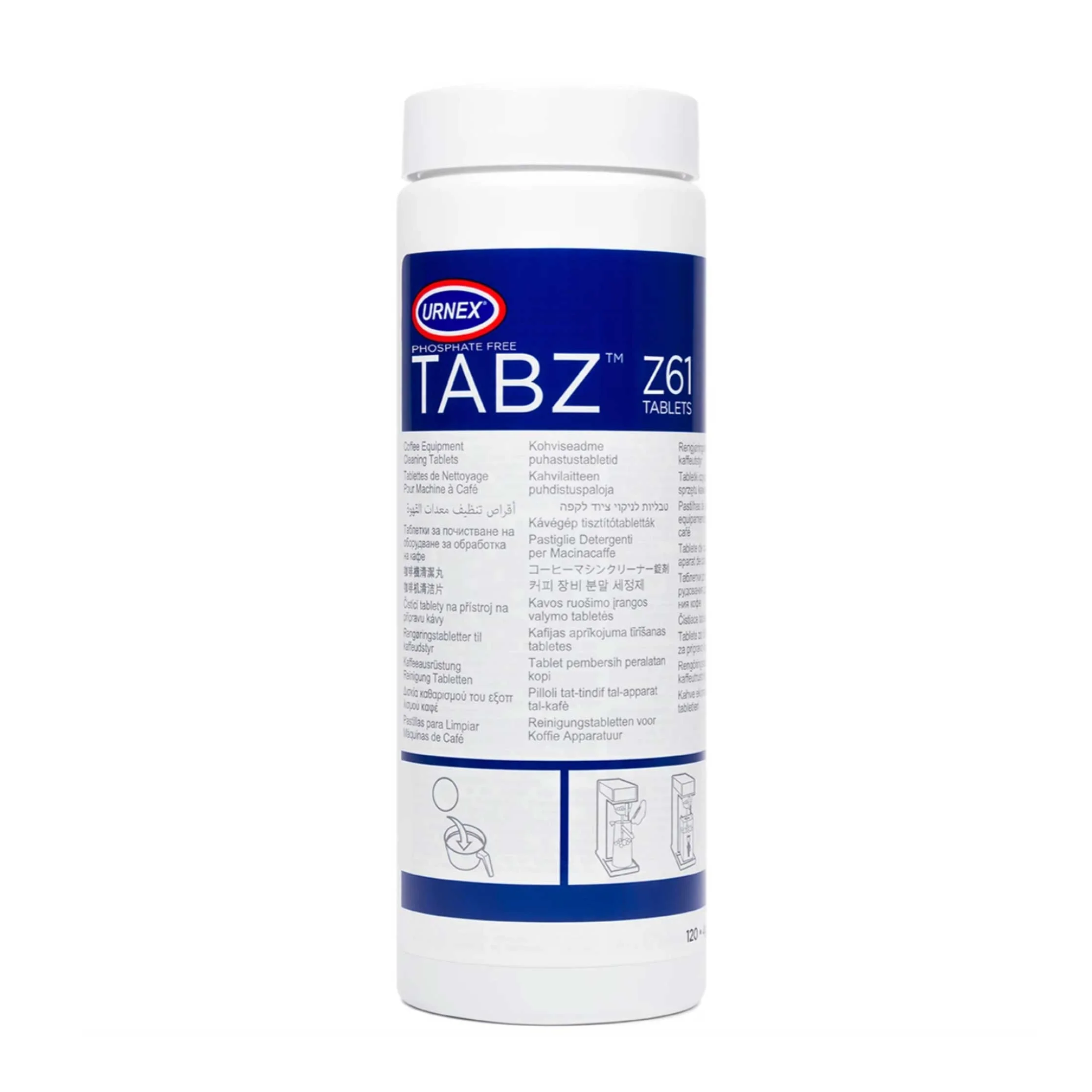 TABZ Z61 Super Concentrate Coffee Brewer Cleaning Tablets